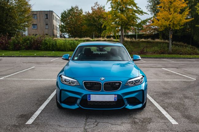 عکس بی ام و BMW آبی 1