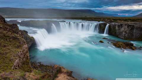 آبشار گودافوس ایسلند 1
