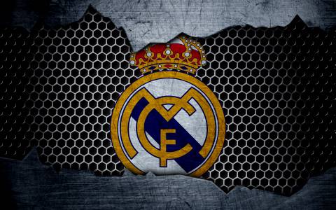 تصاویر پس زمینه Real Madrid Logo 4k Ultra HD 1