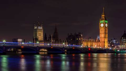 عکس انگلستان رودخانه پل های تیمز برج لندن برج بیگ بن شهرها  رودخانه ، پل ، زمان شب ، برج بارگیری تصویر تصویر بر روی رایانه رومیزی ، قرص 1