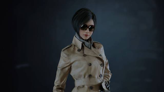 Ada Wong Resident Evil 2 2019 عینک Brunette Girl Games 3D Graphics عکس بازی ویدیویی ، بارگیری تصویر تصویر زمینه عینک بر روی رایانه رومیزی ، تبلت 1