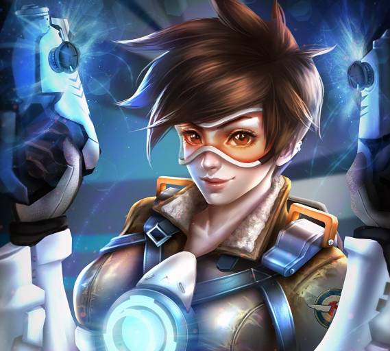 Overwatch Widowmaker Glasses Games عکس دختران دانلود تصویر زمینه تصویر زمینه زن جوان ، زن ، بازی ویدیویی ، عینک 1