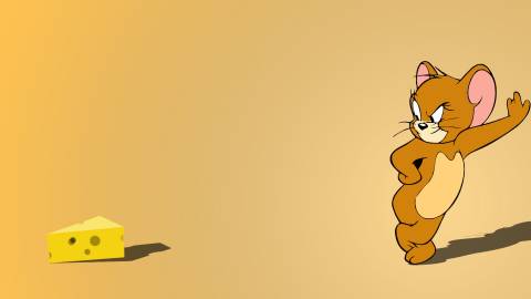 عکس کارتون تام و جری موش  بارگیری تصویر زمینه در رایانه رومیزی ، تبلت 1