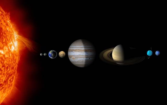 منظومه شمسی سیارات عکس فضایی  دانلود تصویر زمینه سیاره در رایانه رومیزی ، تبلت 1