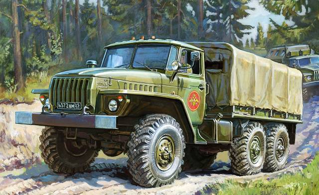 عکس کامیون ها نقاشی هنر ارتش اورال  ارتش ، بارگیری تصویر زمینه کامیون بر روی رایانه رومیزی ، تبلت 1