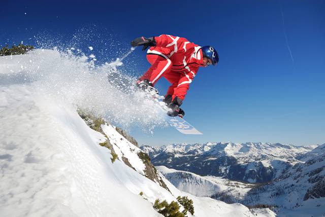 عکس Snowboarding Jump Sport یکنواخت از مردان Snowboard  ورزشی ، ورزشی ، بارگیری تصویر زمینه انسان روی رایانه رومیزی ، تبلت 1