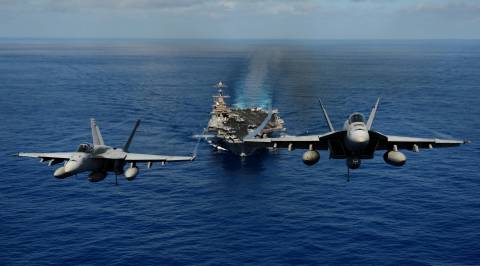 کشتی های هواپیمایی ایالات متحده ناو هواپیمابر Fighter Airplane Navy دو جنگنده ناو هواپیمابر ارتش هواپیمایی عکس  ارتش ، کشتی ، تصویر زمینه هواپیمای جنگنده 1