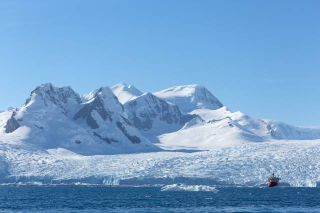 کشتی کوهستان عکس طبیعت برف قطب جنوب  کشتی ، تصویر زمینه کوهی 1