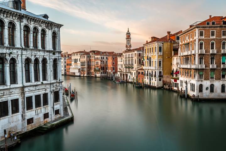 خانه ایتالیا Grand Canal عکس شهرهای ونیز  تصویر زمینه ساختمانی 1