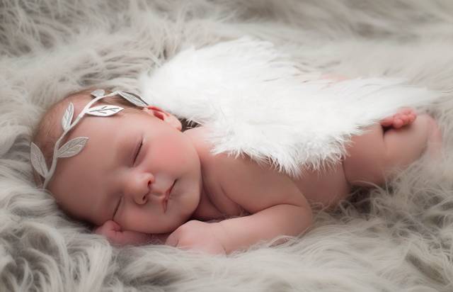 عکس کودکان شیرخواران فرشته  کودک ، فرشته ، کودک ، نوزاد ، تصویر زمینه خواب 1