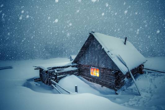 خانه های زمستانی برف عکس چوبی شهرها  ساختمان ، از تصویر کاغذ دیواری چوب 1