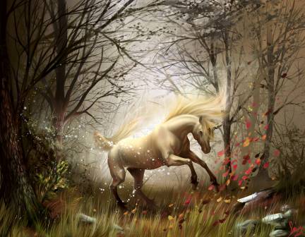 اسب ، چوب ، تصویر زمینه جادویی 1