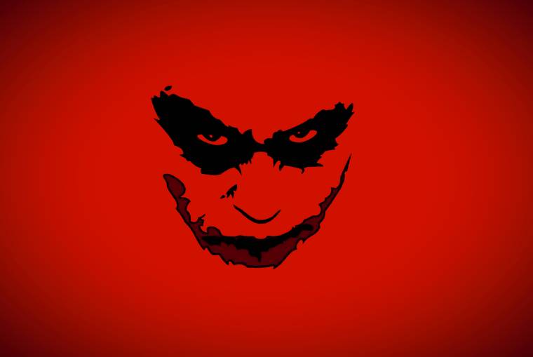 حداقل تصویر زمینه Joker Face 1